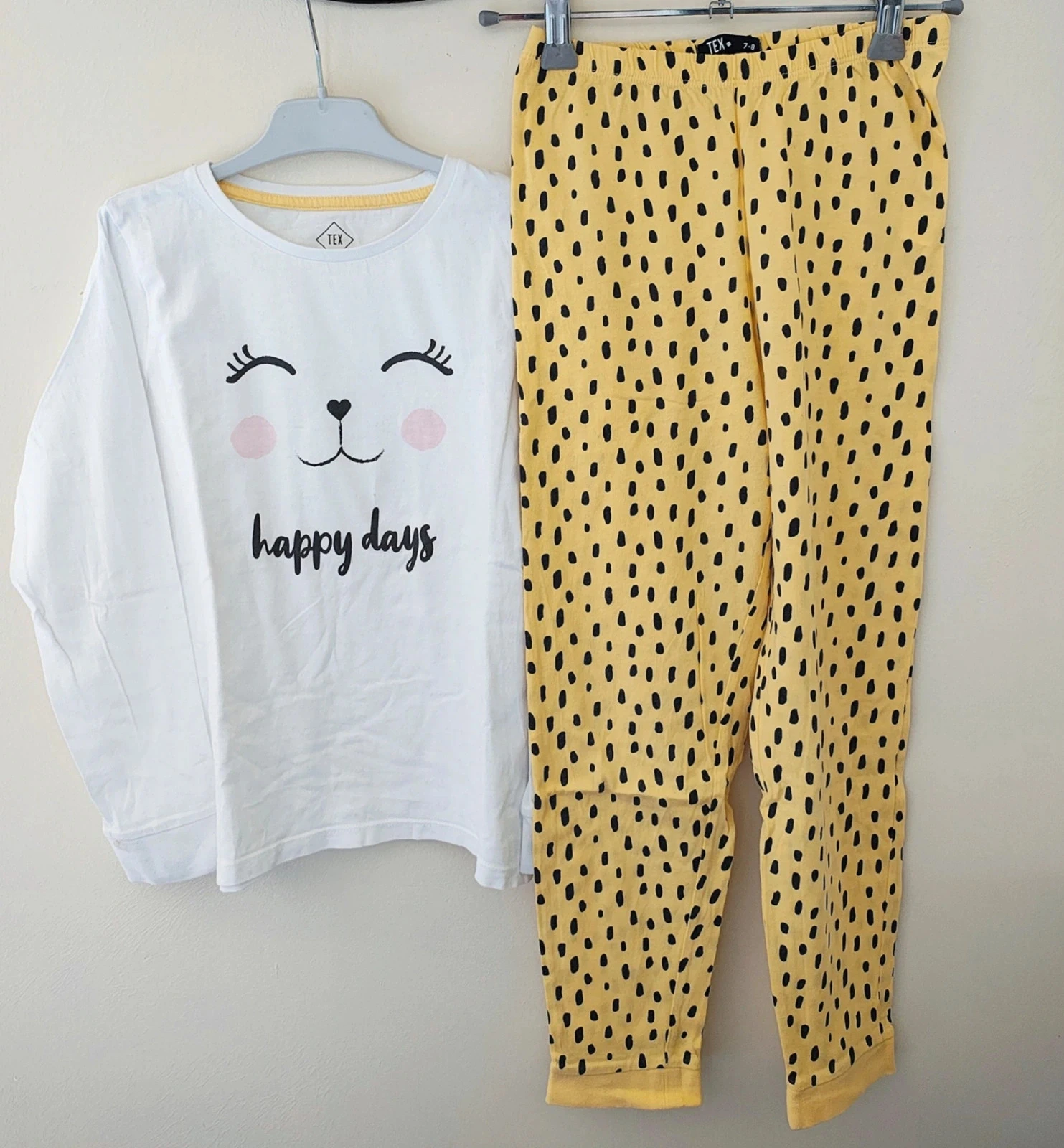 7 8 ans pyjama mi saison tex